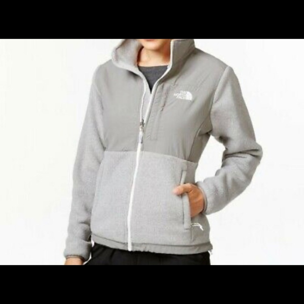 The North Face Grey Denali Fleece Jacket